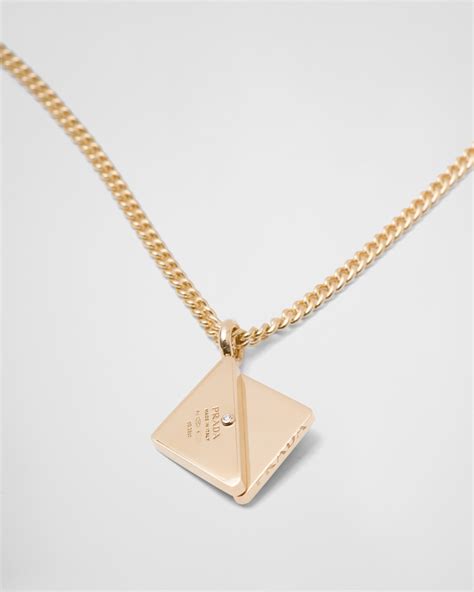 prada talisman jewelry|Gold/onion/white Eternal Gold Pendant Necklace In Yellow Gold .